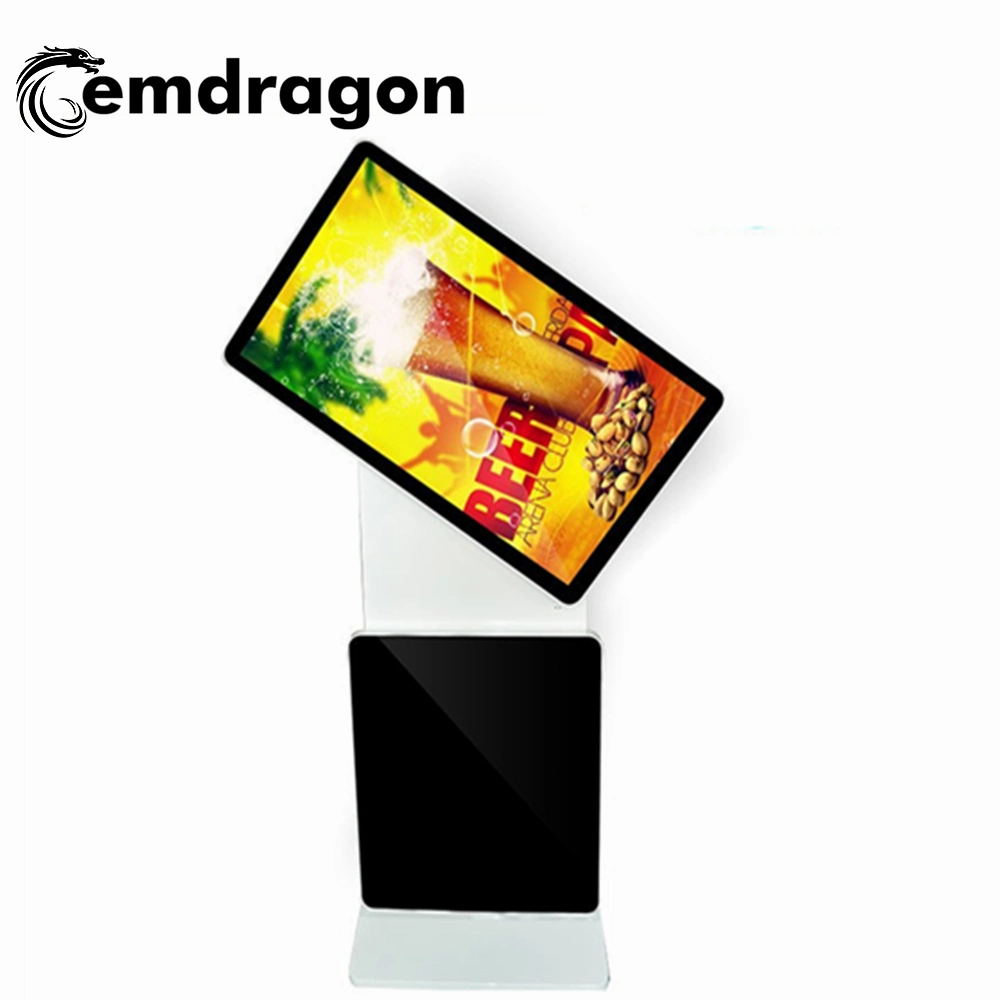 43 Inch Rotation Floor Stand Display Indoor Advertising Player LED Digital Signage for Factory Advertising Full HD 3G WiFi Ad Player Video Download Display