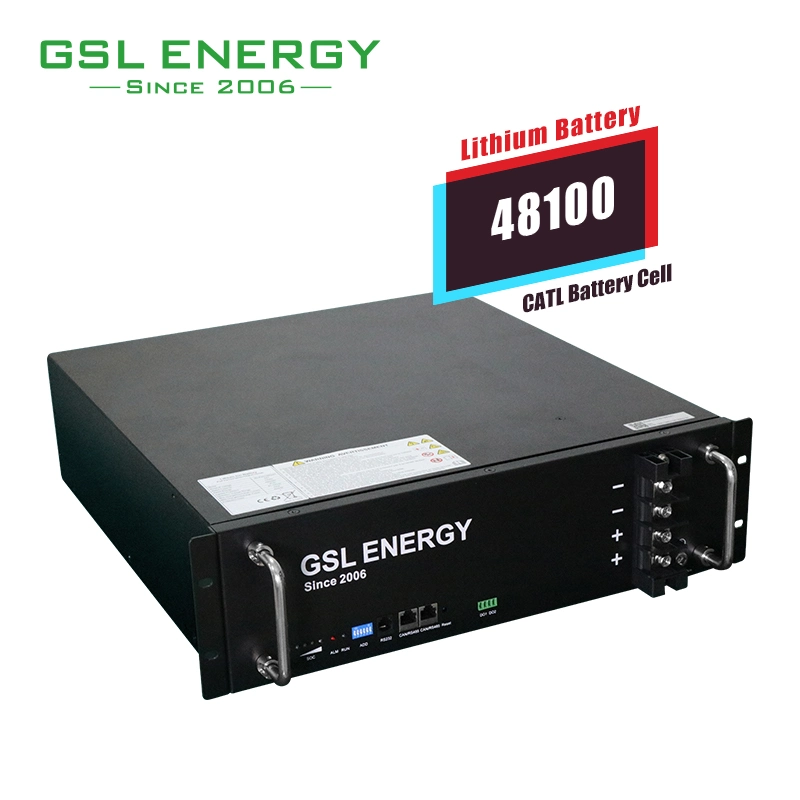 Gsl Energy Factory Price 5g Telecom UPS Battery Backup System LiFePO4 48V 100ah 3u 5kwh Lithium Battery Pack for Electric Cars