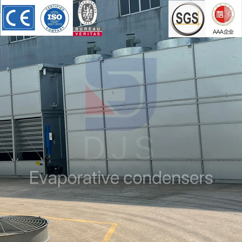 Evaporative Condenser Integrated Stainless Steel Design Refinery Industrial Cooling System