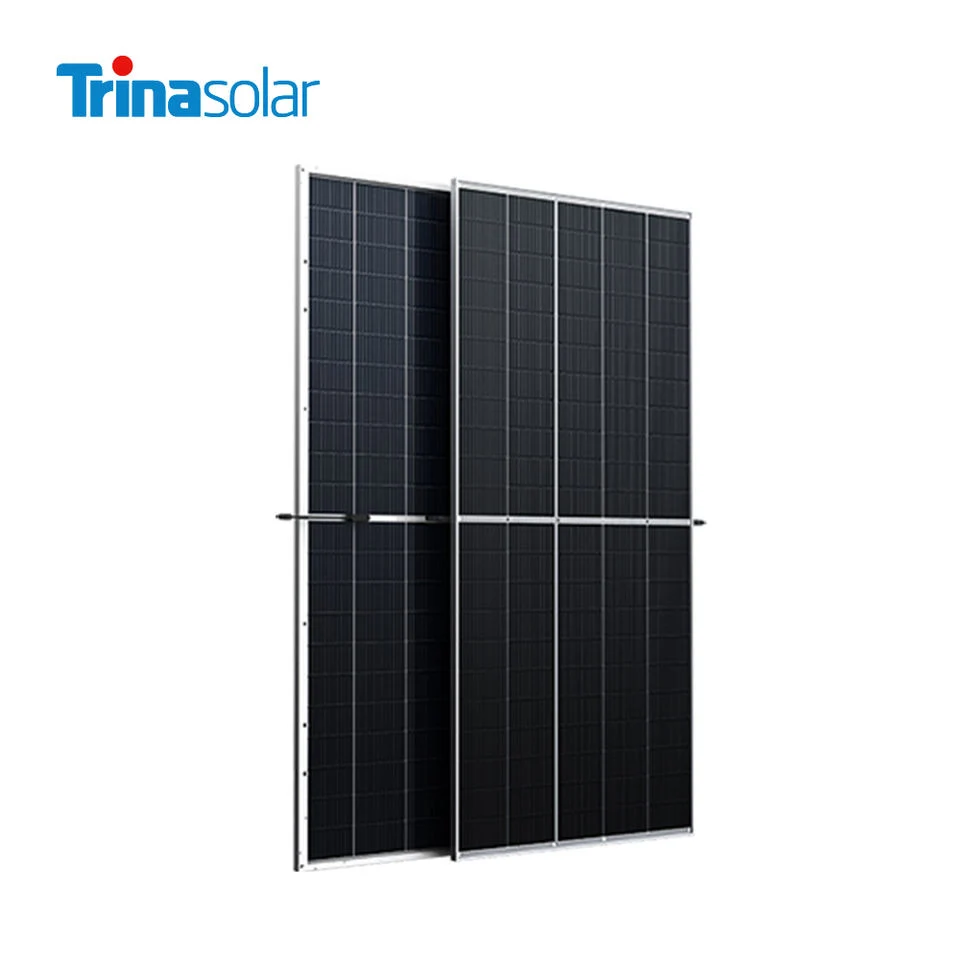 Trina Solar Mono 360W 390W 395W 400W 405W Solar Panel Mbb Bifacial Mono Solar Cells120 Half Cells Solar Module