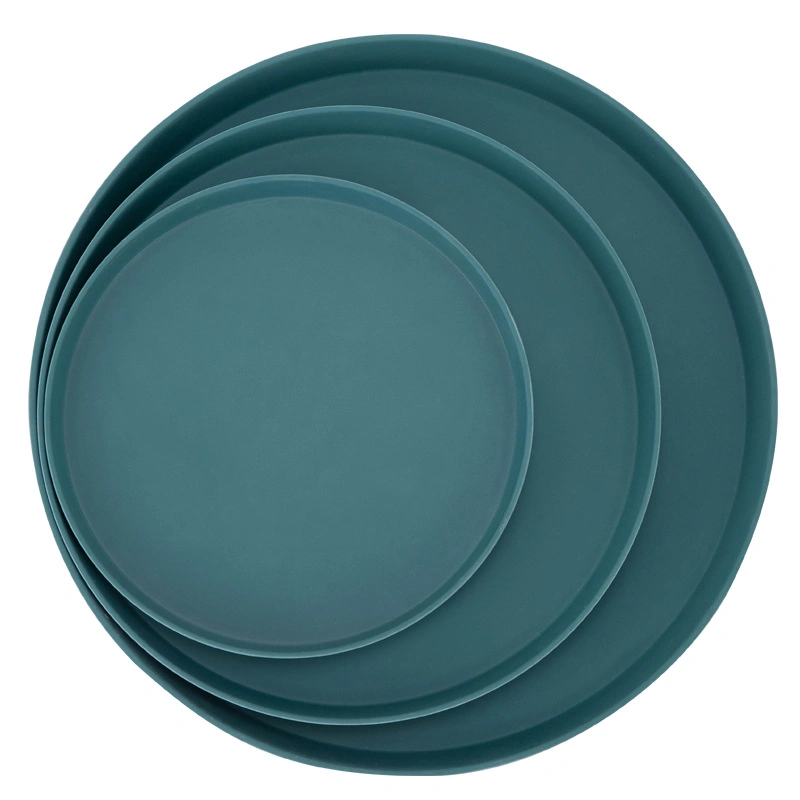 High quality/High cost performance  Nordic Style Matte Round Tableware Western Modern Dinner Plate Set