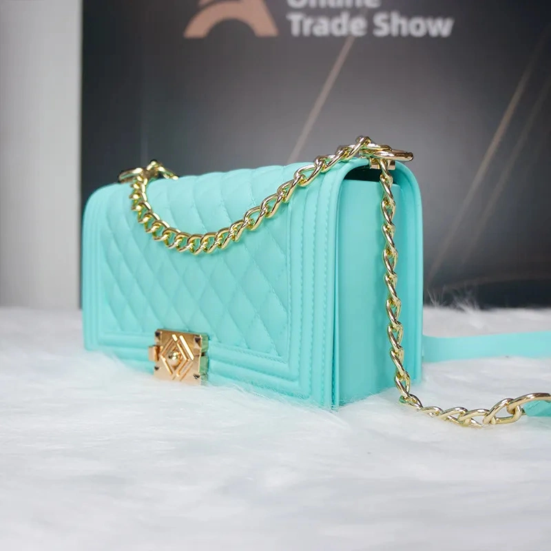 Wholesale/Supplier Women Bag Handbags Silicone PVC Shoulder Handbag Jelly Bag Luxury Ladies Woman