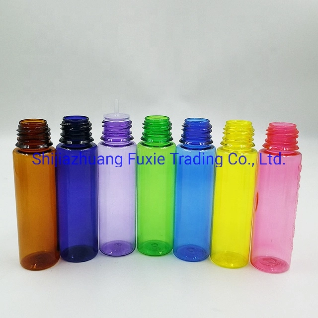 60ml Pet E Liquid Plastic Bottle E Juice Dropper Bottle with Child Proof Cap