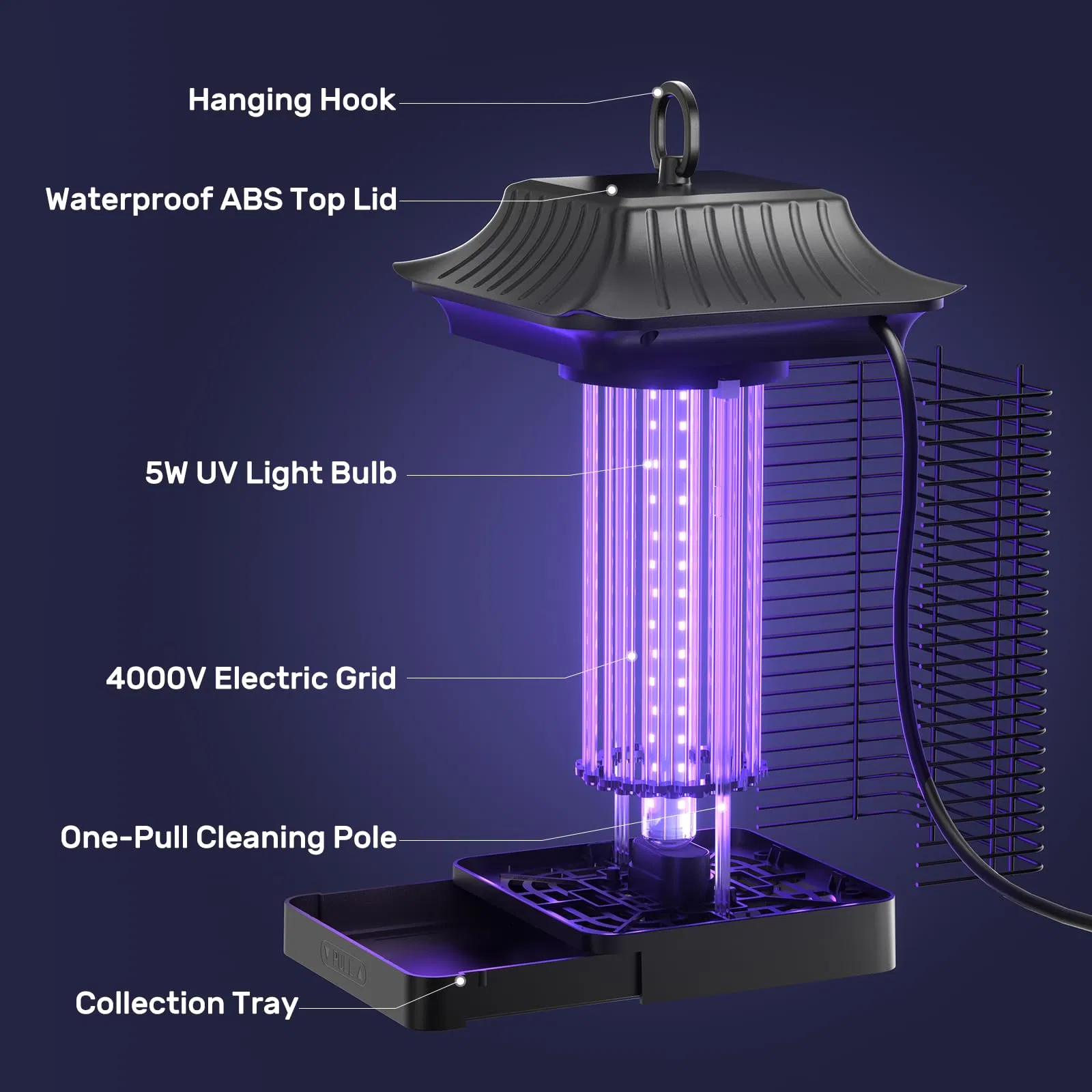 Оптовые ODM вне помещений горячий Bug Zapper Fly Mosquito Killer