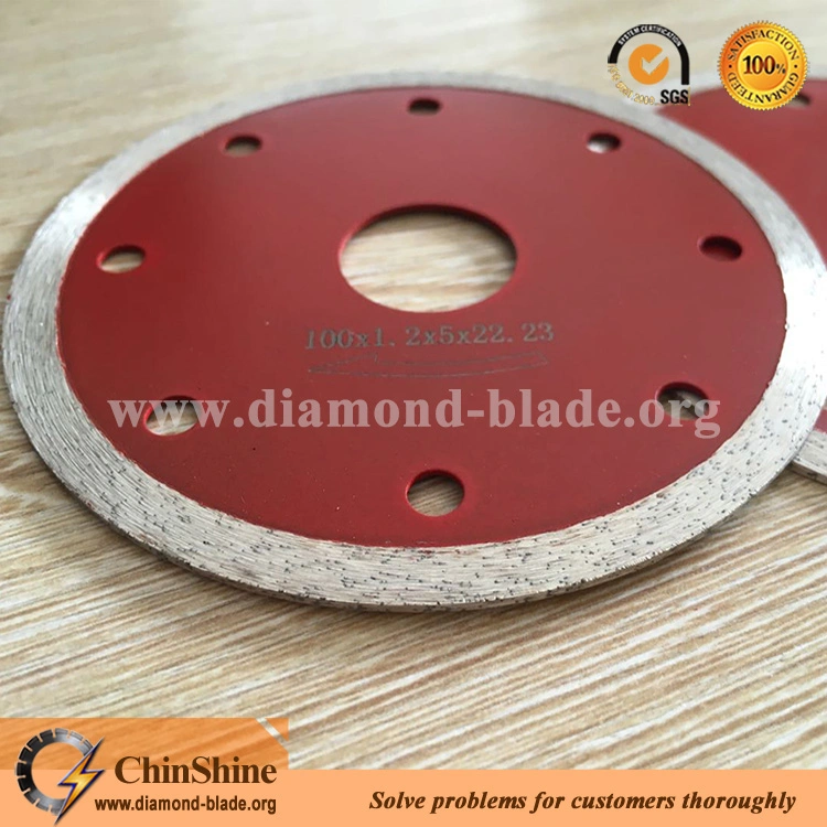 Hot Press Sintered Diamond Cutting Disc for Ceramic Porcelain Glass