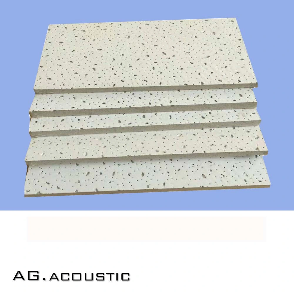 AG. Adorno para el techo de la oficina acústica sonido absorbente de lana mineral Panel de pared