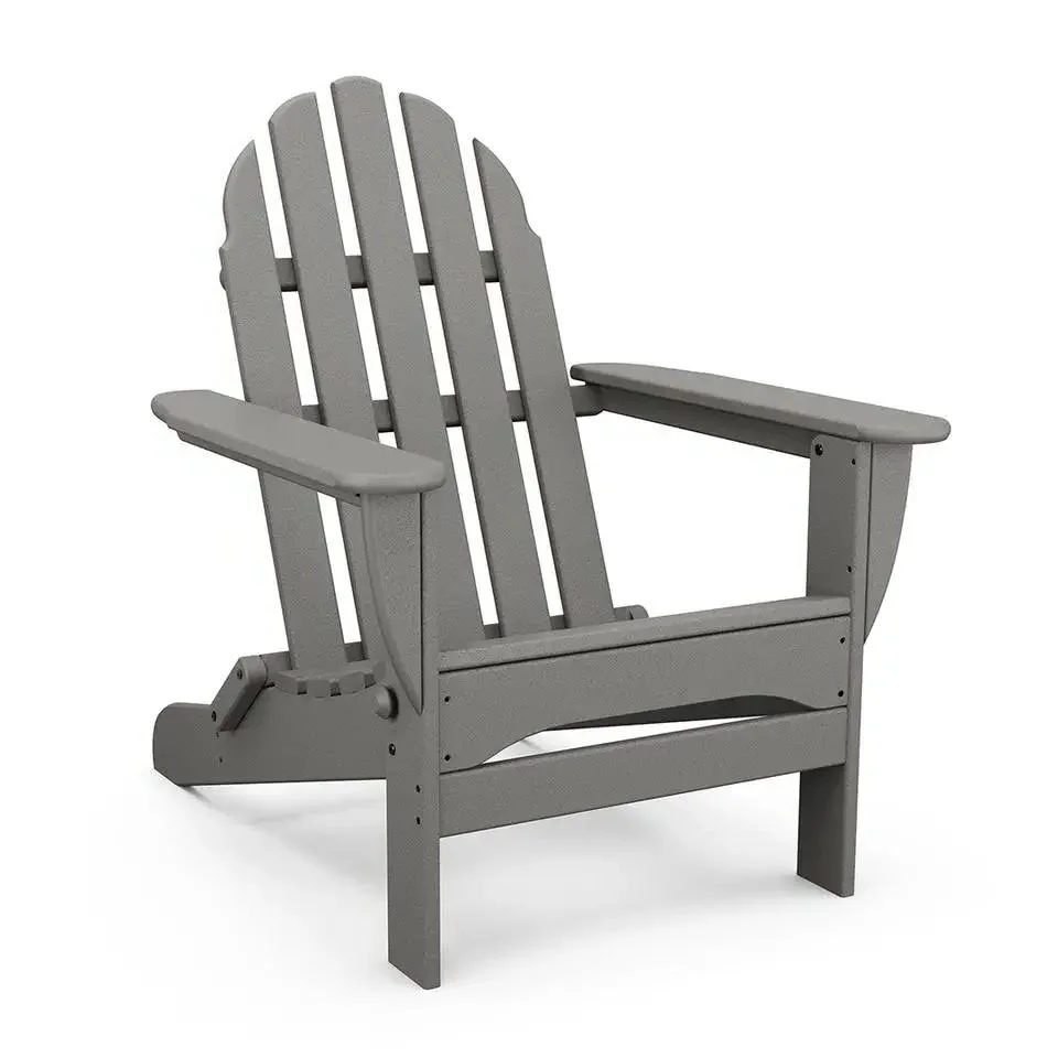 Outdoor Möbel modernes Design HDPE faltbare Adirondack Stuhl Hersteller für Vertrieb