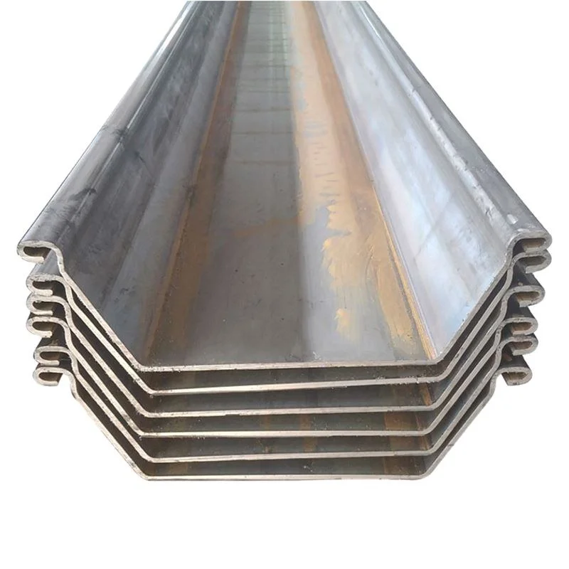 Hot Sale U Type Hot Rolled Steel Sheet Piling Prices Building Structure Steel Profiles