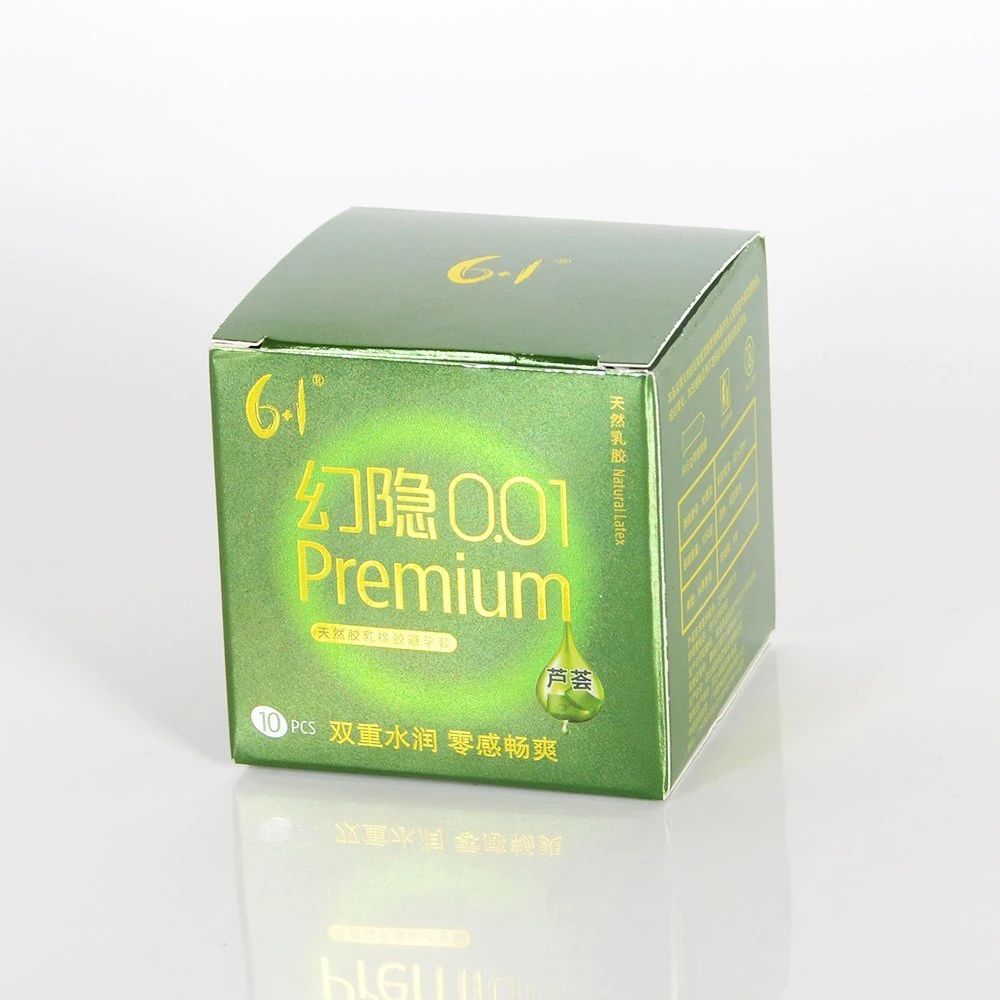 001 Latex Condoms for Men Good Quality OEM Package Service CE and ISO Dotted Sex Condom