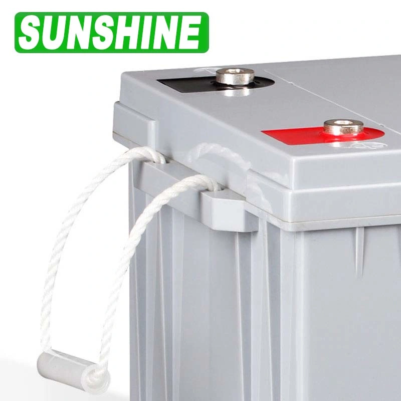 Sunshine 12V 100Ah 150ah 200Ah Gelbleisäure-Solarbatterie Paket