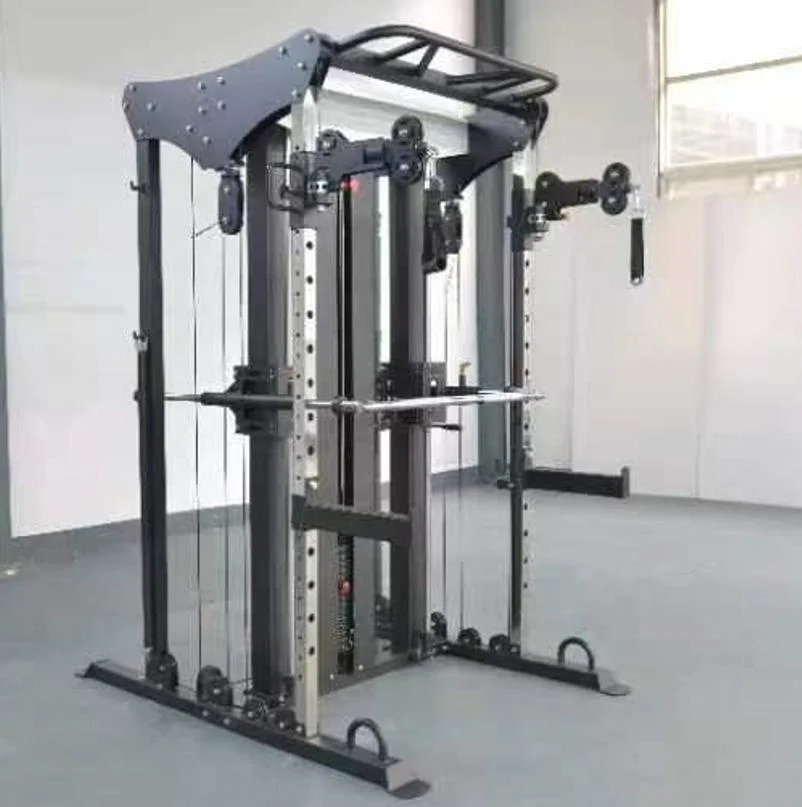 Nuevo diseño de máquinas de fitness gimnasio integrado entrenamiento culturismo entrenador Smith multifuncional