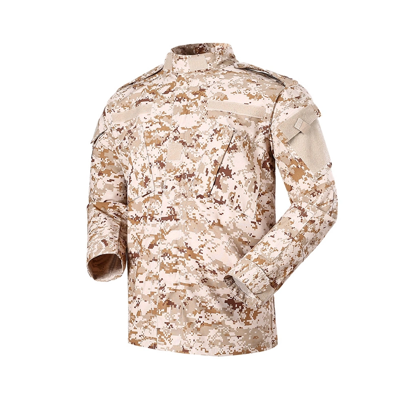 Desert Battle Dress Uniform Combat Defense Force Factory Customized Wholesale/Supplier Digital Tactical Camouflage Hunting Rip-Stop Dbdu Training CS Game Uniform