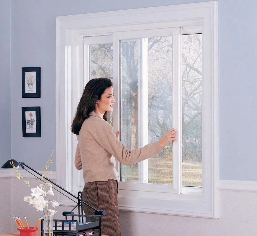 Wholesale/Supplier Wooden Frame UPVC Plastic Window Price