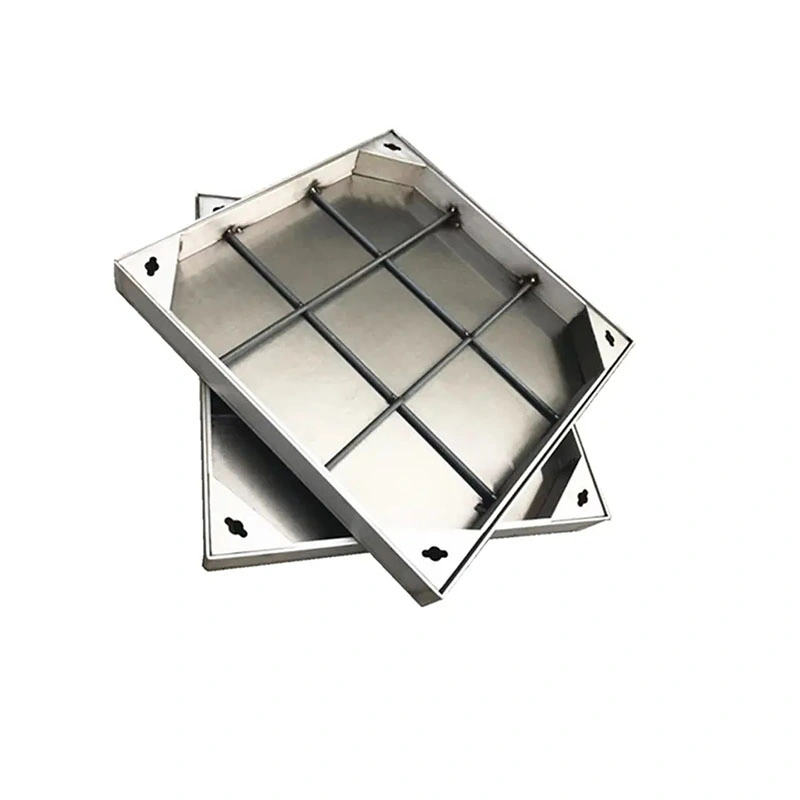 Good Quality Customized Square Stainless Steel Galvanized Manhole Cover for Road Beautify