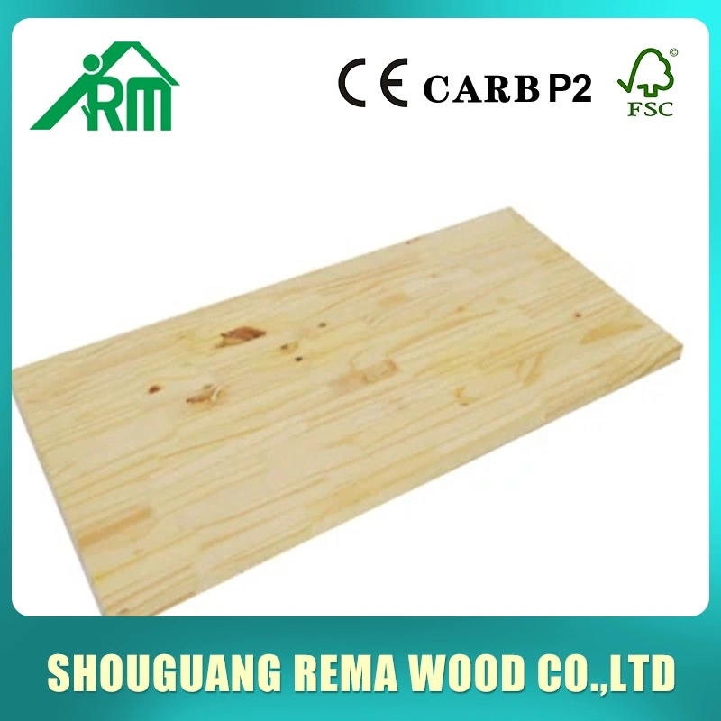 Environmentally Friendly Custom 1220*2440*18mm Wooden Radiata Pine Finger Joint Wood Building Material Finger Joint Board Furniture