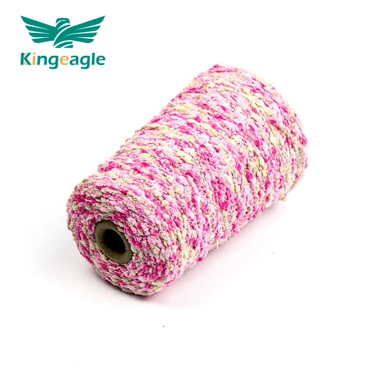 Kingeagle 100% Polyester Bean Fancy Yarn for Knitting Free Sample