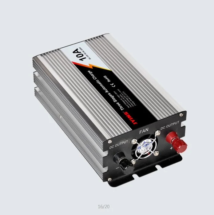 12V 10A Serie-Automatisches 3 Stufen Auto-Batterie-Ladegerät