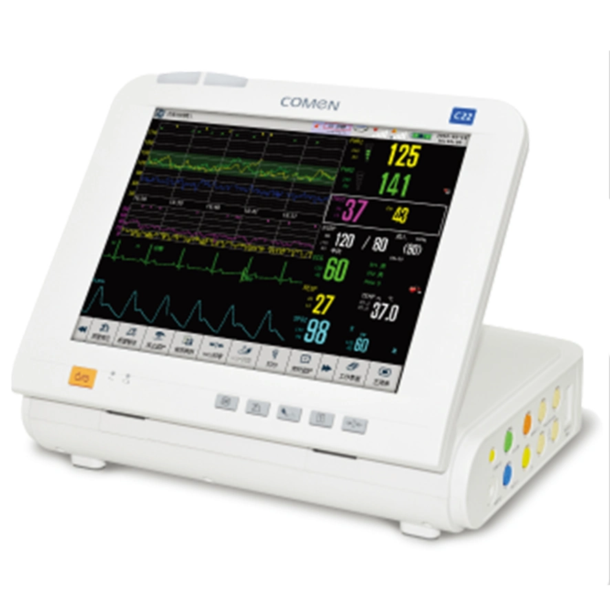 Comen C21 Hospital Monitor Colorido Coração Fetal Monitor Equipamento Médico