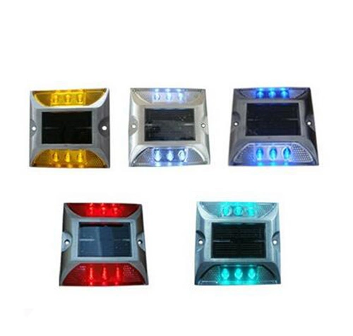 High Powered Brightness LED Flashing Light Cat Eye Driveway Solar Road Stud