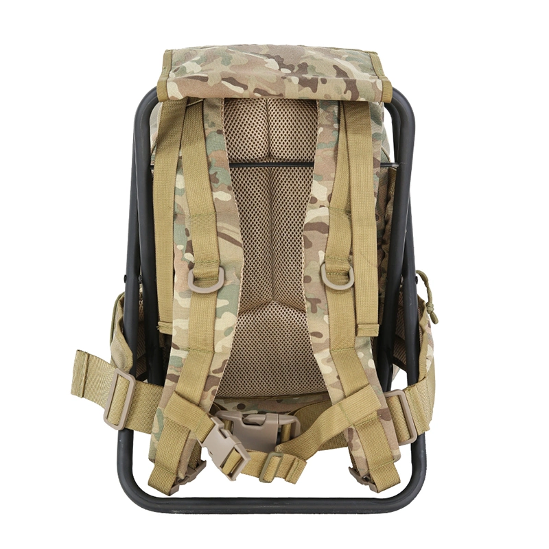 Double Safe Wholesale/Supplier Outdoor Camping Hiking Military Folding Chair Backpack