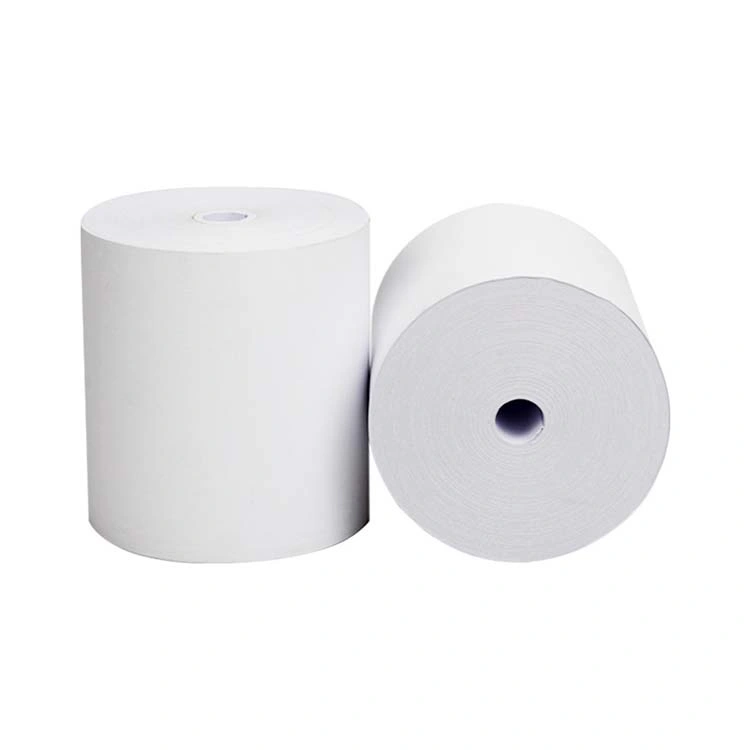 Manufacturer Custom Carbonless Copy Paper Roll 2 Plys ATM Receipt Paper