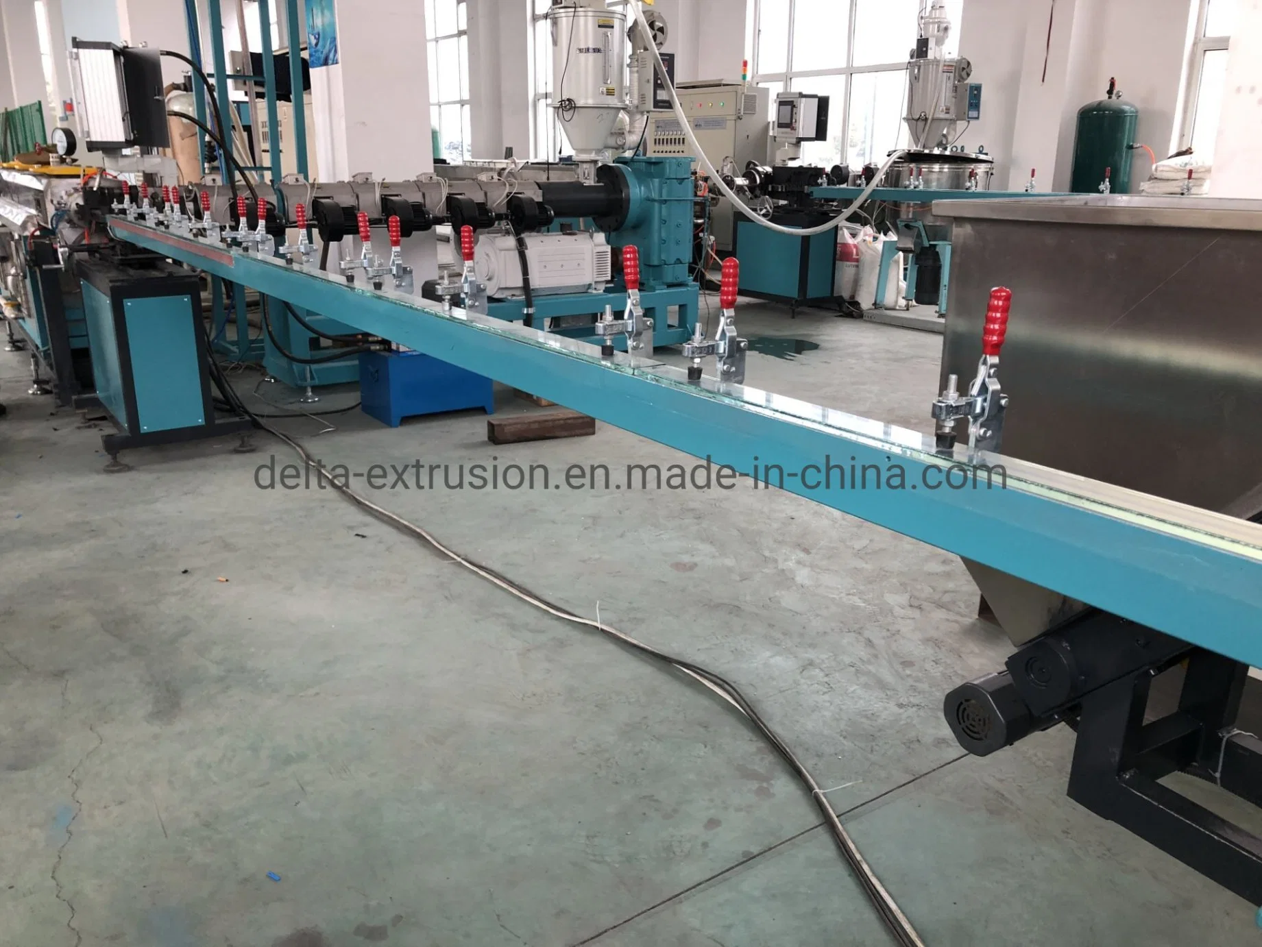 Flat Dripper Drip Irrigation Hose Extrusion Machine