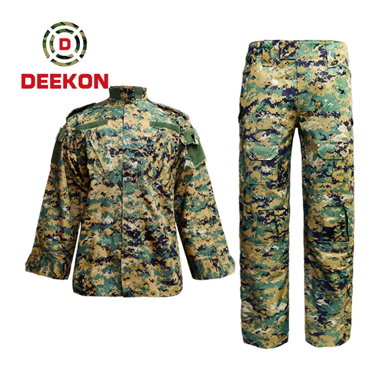 Лучшая цена OEM-услуги Camo Fabric Army Combat AUC Uniform