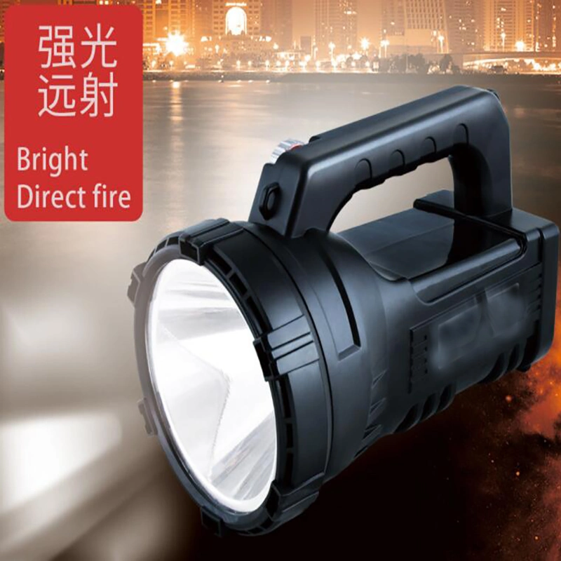 Large Capacity 500 M Strong Light Hand Lamp Outdoor Projector Lightings 5W Portable Patrol Searchlight