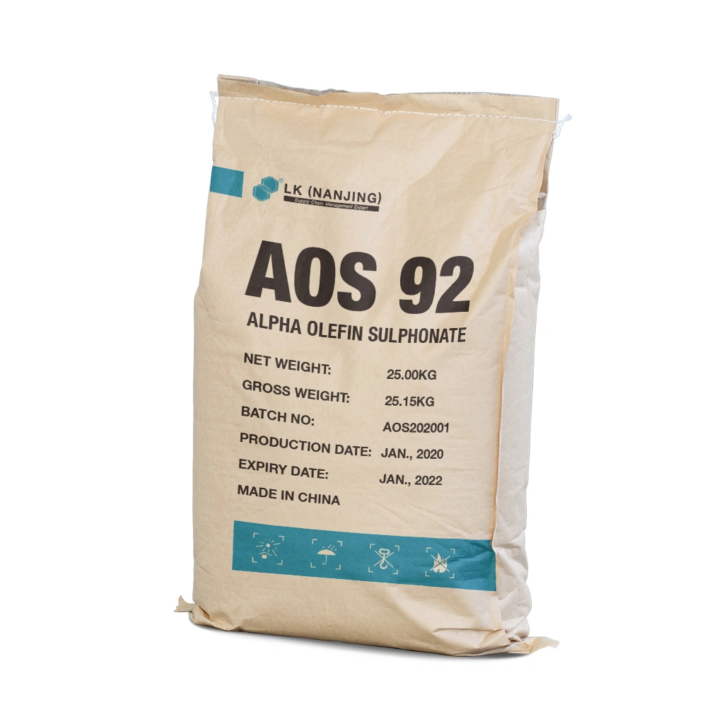 Anionic Surfactant AOS 92% Alpha Olefin Sulphonate for Detergent Powder