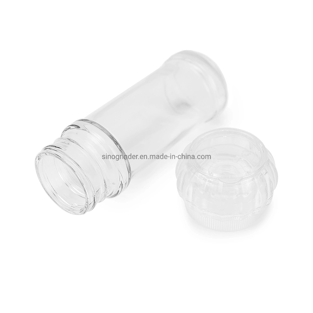 Glass Bottle Sugar Spice Salt Pepper Shaker with Glass Bottle