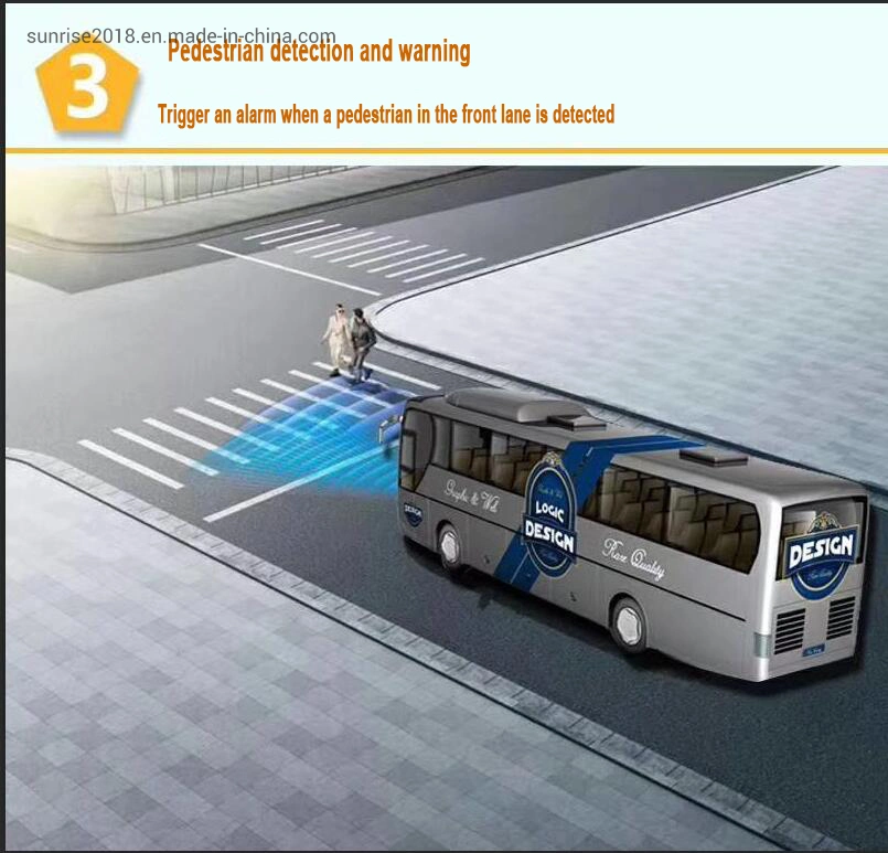 4 canales móviles de seguridad de disco duro con el sistema Dsm Mdvr adas