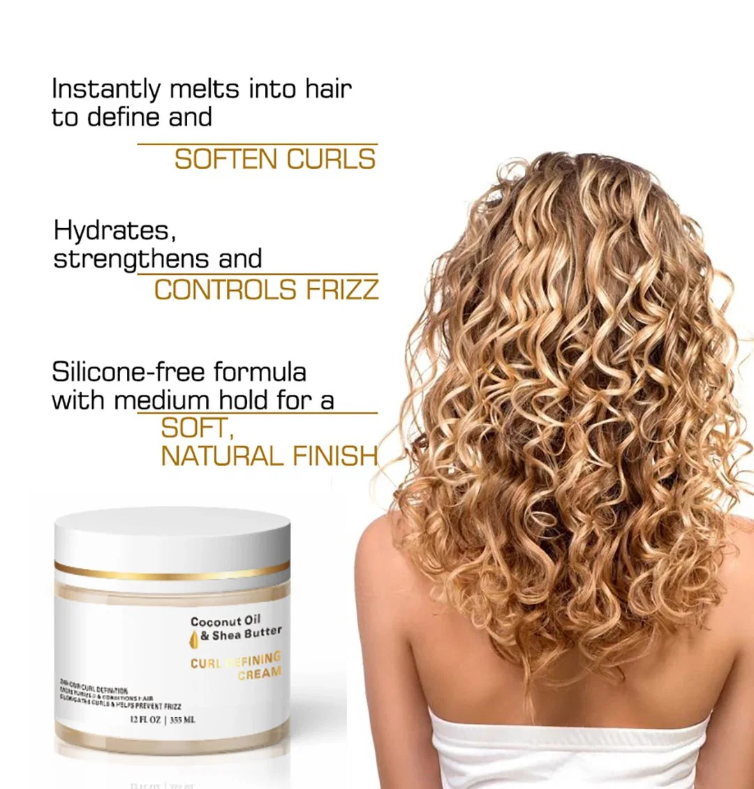 Curl la definición de crema con aceite de coco mejora Ondas y rizos 12 fl. oz.