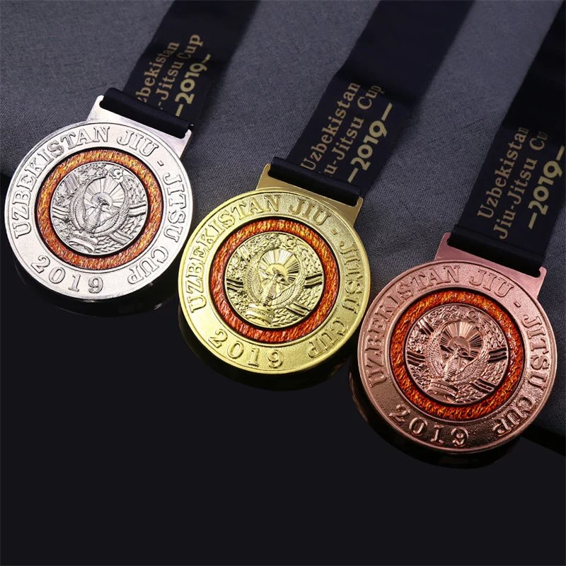 Original Factory Jianxin Crafts Wholesale/Supplier Custom Sports Events Ping-Pong Dragon Boat Dragon Boat Pure Copper Metal Trophiesandmedals