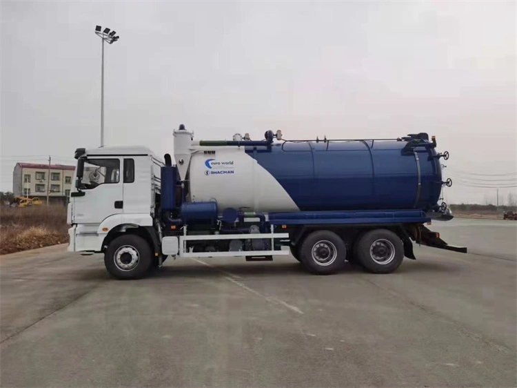 Manten diesel pétrolier vide 12Isuzu tonnes chariot d'égout haute pression