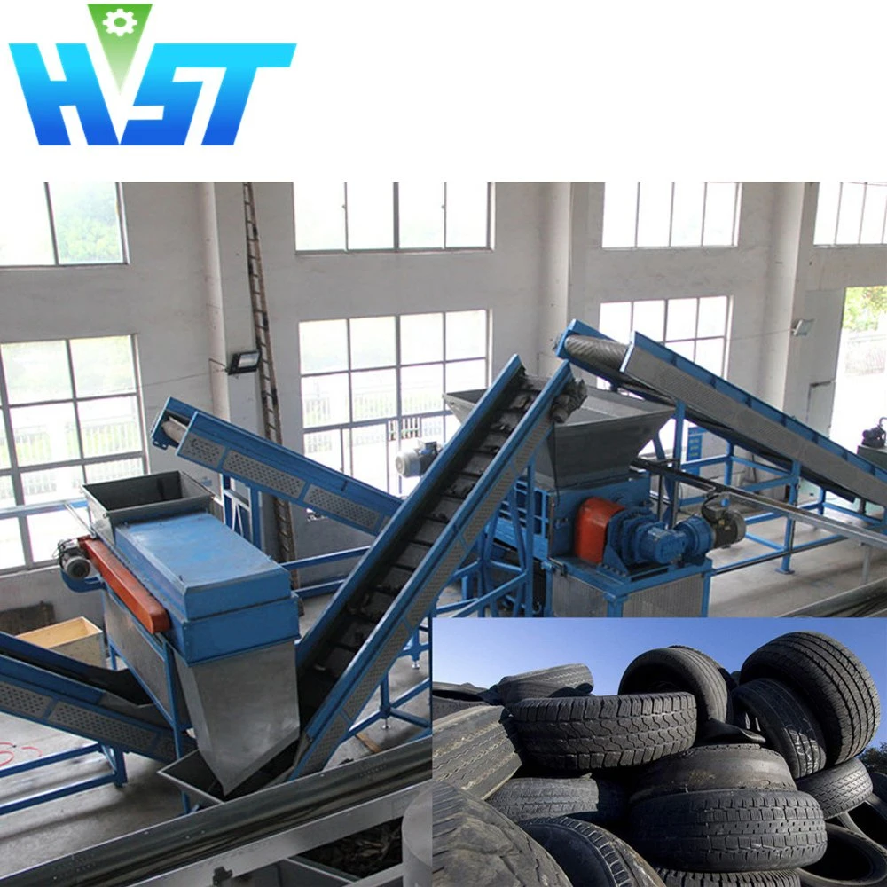 Big Capacity Used Tire Granulating Shredder Machine Production Line for Rubber Granules