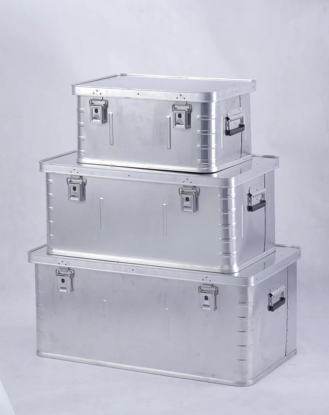 Benutzerdefinierte Aluminium-Aufbewahrungsbox Aluminium-Box mit OEM Innenfutter