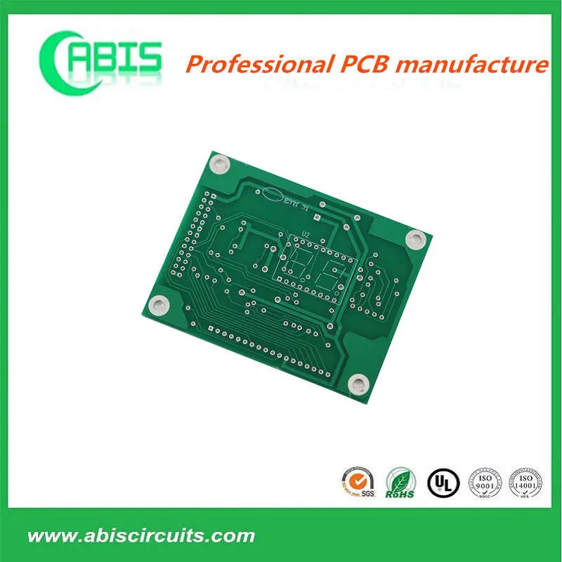 Double Sided 2 Layers 4 Layers Green Solder Mask PCB for Power