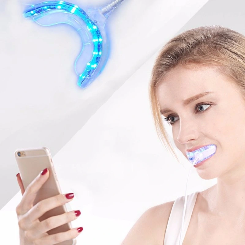 Blanqueamiento Dental efectivo Gel blanqueador de dientes de la luz de LED