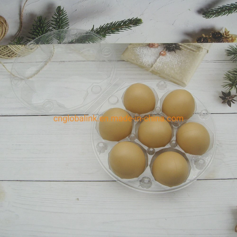 Plastic Egg Tray 7 Cells Packaging Container