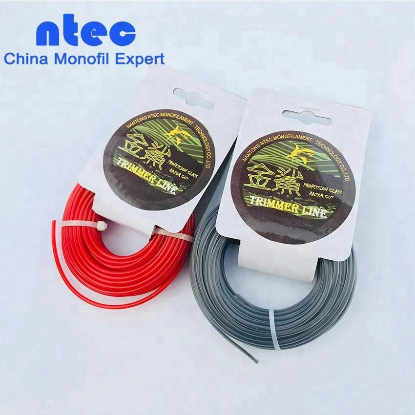 2.4mm 3.5mm Dual Power Square Grass Trimmer Line String Trimmer Accessories