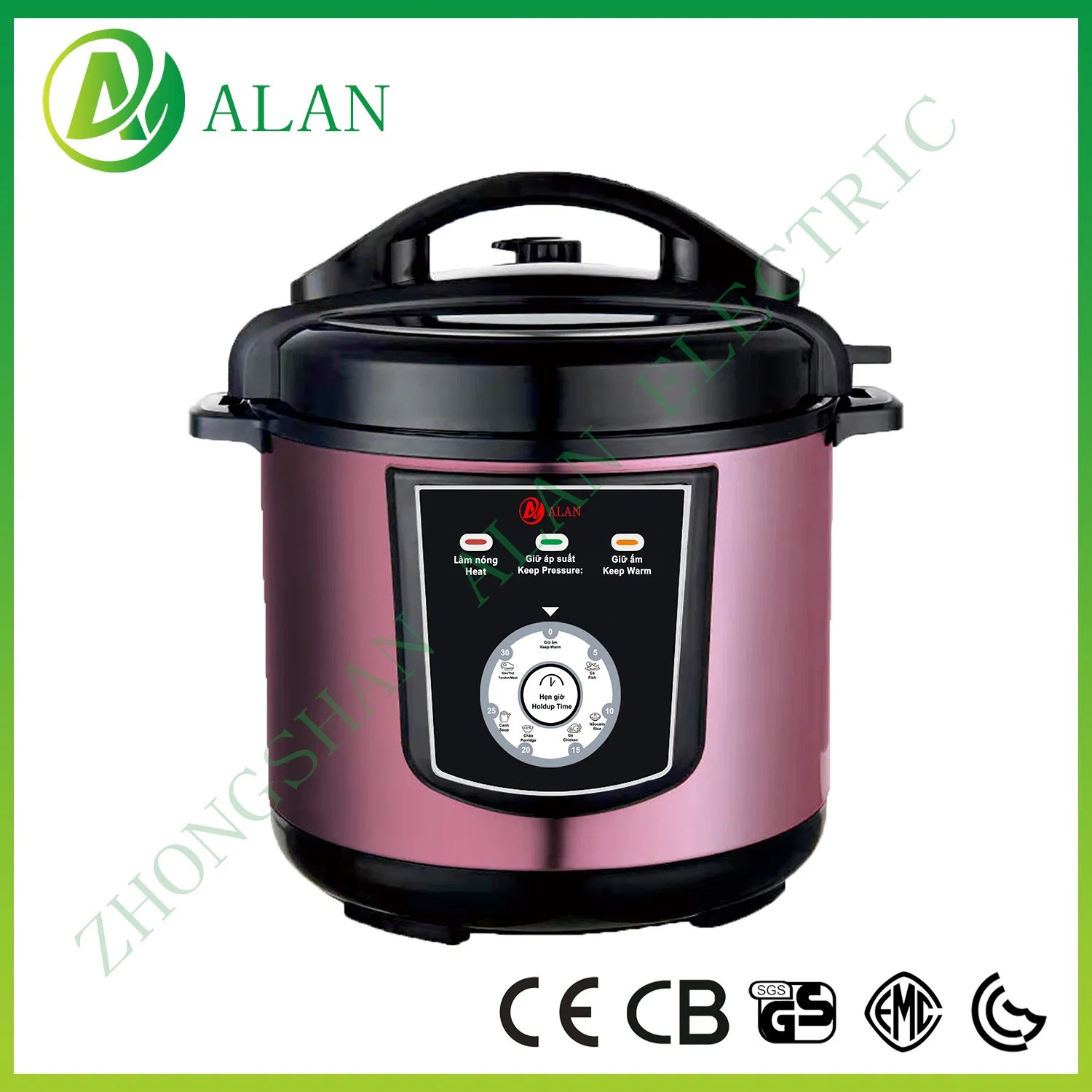 Smart Stainless Steel Multi Cook Electric High Pressure Cookers Aluminium Pot