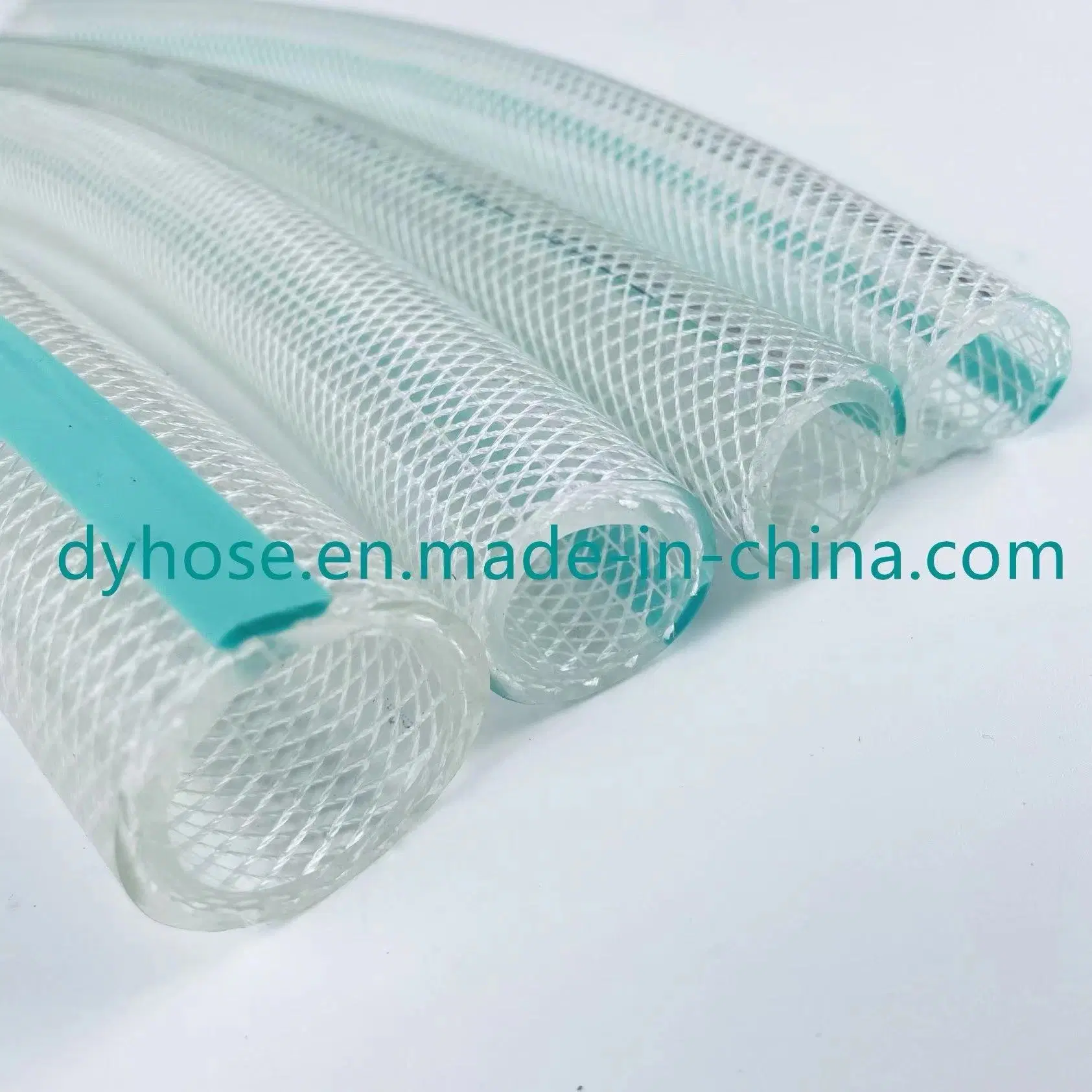 Tubo de agua de lavado de automóviles nacionales realizados en China, vacío de PVC flexible reforzado con fibra