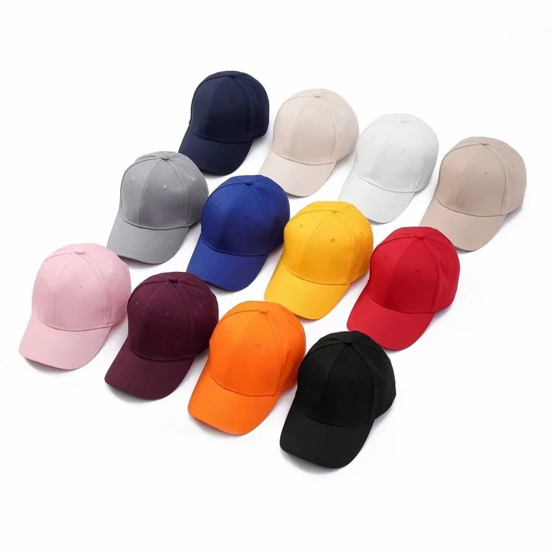 Pure Cotton 6 panel Stocks Baseball Cap for Wholesale/Supplier