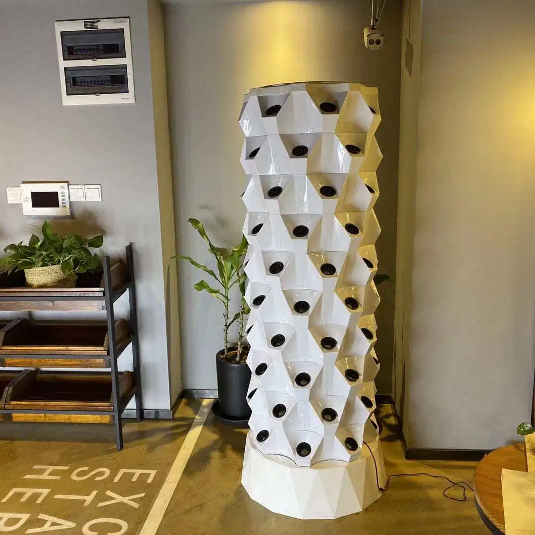 80 Planting Holes Vertical Hydroponic Tower Growing System