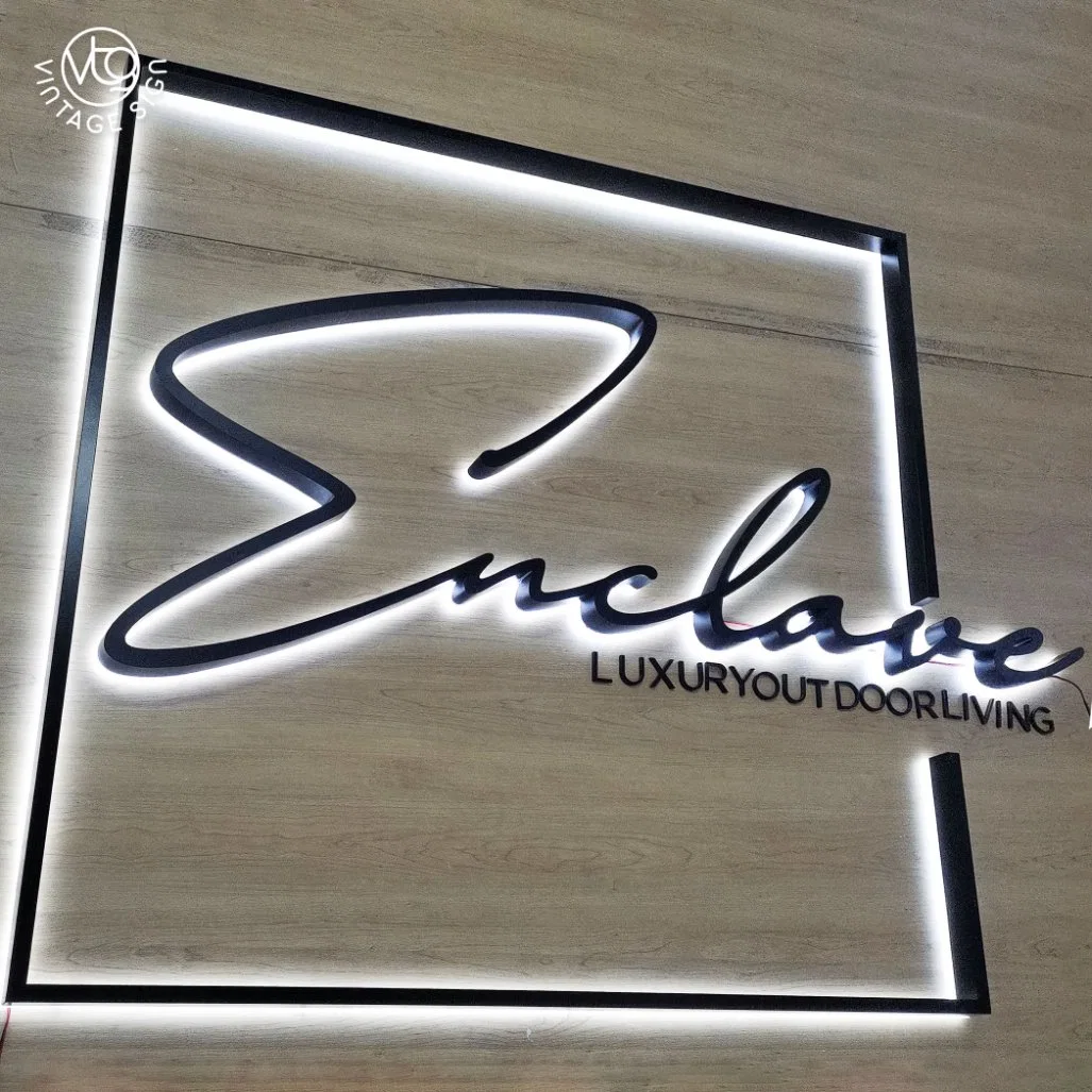 Custom Outdoor Light LED Letter Business Store Front Electronic Sign