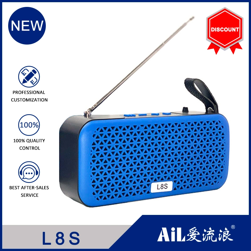 Portable Solar Battery Charging Wireless L8s Speaker