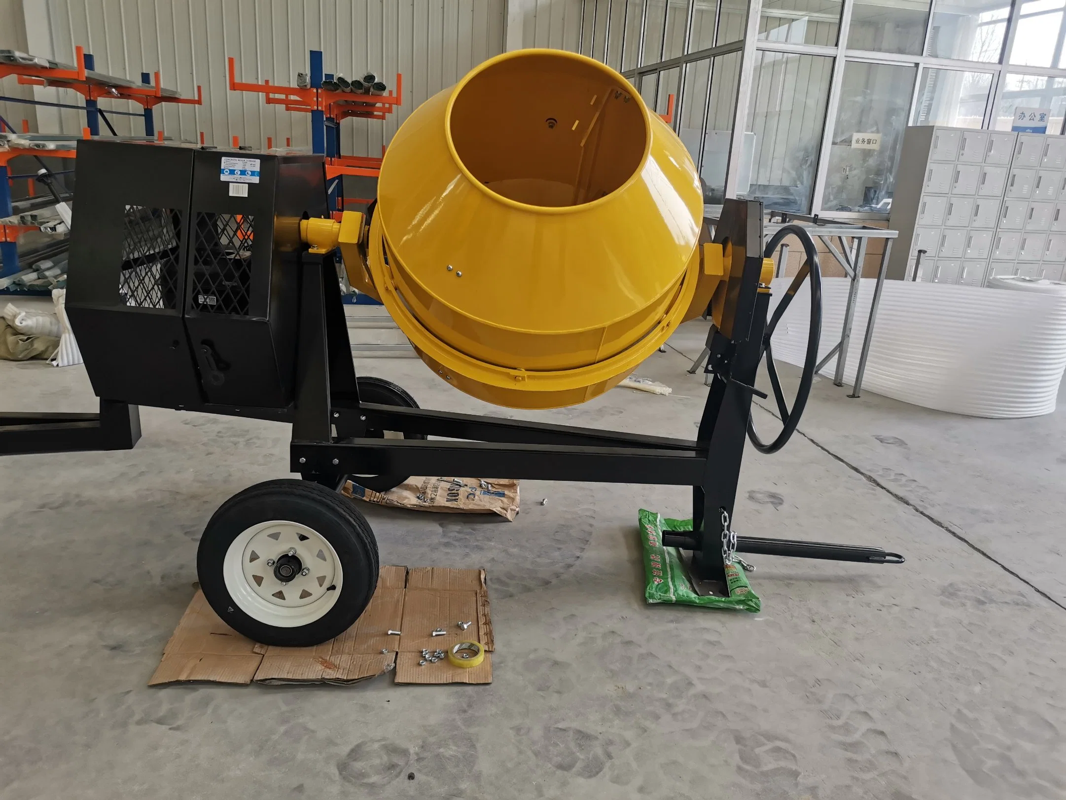 Dry or Wet Construction Cement Concrete Mixer Machine