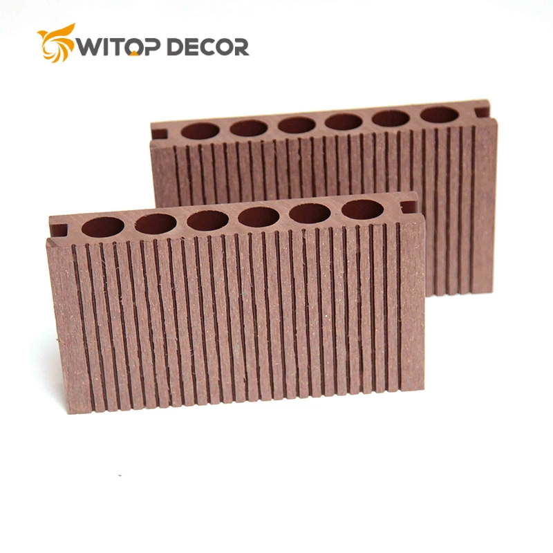 Modern Design Wholesale/Supplier WPC Composite Decking Wood Grain Garden Park Decoration Decking Outdoor Engineered Flooring