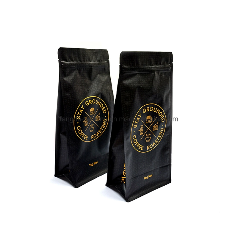 Hot Sale Flat Bottom Coffee Bags