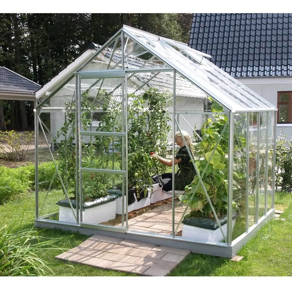 Modern Garden Greenhouses with Aluminium and Glass